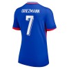 Maillot de Supporter France Griezmann 7 Domicile Euro 2024 Pour Femme